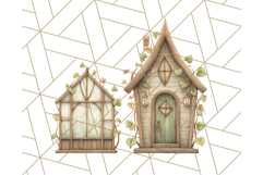 Cozy Cabin Critters Clipart PNG, Fall Animal Png Product Image 5