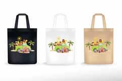 A family of beach gnomes on a truck Product Image 5