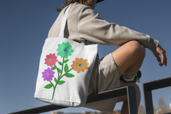 Colorful Floral Branch Embroidery Design Product Image 5