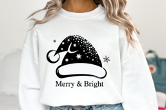 Merry &amp; Bright Svg | Christmas svg | Shirt Svg Product Image 5