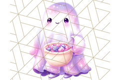 Pastel Halloween Clipart Cute PNG Graphics, Halloween Png Product Image 5