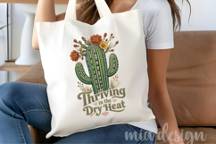 Rhinestone Cactus PNG, Thriving In The Dry Heat Sublimation Product Image 4