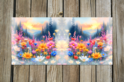 Watercolor flowers | 4 summer Mug Sublimation design P Product Image 5