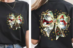 It's The Most Wonderful Time Of The Year PNG, Christmas Bow Product Image 2