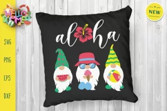 Aloha Gnomes Svg, Summer Gnomes Svg, Gnomes Svg Product Image 4