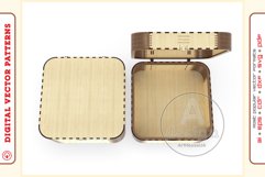Box Organizer v21 - laser cut file - Glowforge ready SVG Product Image 5