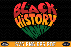 Black History Month SVG Design | SVG Cut files Product Image 1