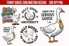 Funny Goose Sublimation Bundle PNG Product Image 5