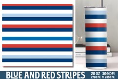 Blue and Red Stripes Tumbler Bundle Product Image 6