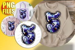 5 Doodle Letter Valentine Bright Loving Heart! Product Image 1