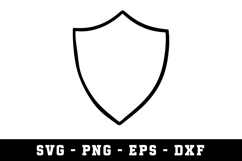 Tampler Shield Svg Design| SVG Cut files | Cricut Product Image 1
