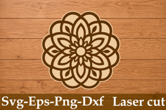 Floral Blossom Cut File svg Design Product Image 1