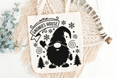 Gnomies House Svg, Christmas Gnomes Svg, Holiday gnome Svg. Product Image 6