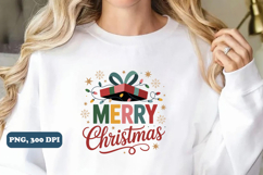 Merry Christmas PNG, Christmas Tree PNG Sublimation design Product Image 5
