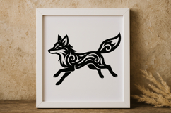 Elegant Fox Silhouette SVG Product Image 1