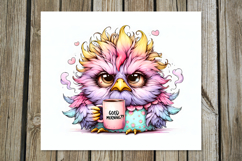 Good morning | 4 skinny tumbler Sublimation designs PL Product Image 5