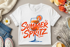 Summer Spritz Cocktail Orange Drink Cute Summer Vacation Product Image 2