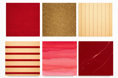 Red Velvet &amp; Gold Textures Collection Product Image 3