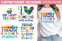 Autism Teacher SVG Product Image 1
