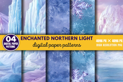 Enchanted Northern Light Backgrounds PNG Product Image 1