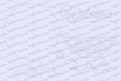 Mushrooms Welcome Sign SVG| Fall Door Hanger SVG Product Image 3