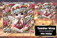 RICH 20oz Tumbler Template for Gifts , 3D Cupid Product Image 1