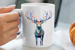 Beautiful Christmas Watercolor Clipart, Beautiful Christmas Product Image 5