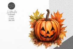 Halloween clipart, Pumpkin clipart, Autumn clipart, Product Image 1
