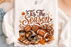 Tis the Season Football Game Day PNG Product Image 1