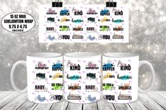 Motivational Mug Wrap Sublimation, Funny Mug Design Product Image 1
