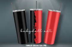 Add Text Tumbler Wrap Sublimation Design PNG Product Image 5