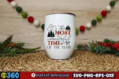 It's the most wonderful time of the year SVG, Christmas SVG Product Image 4