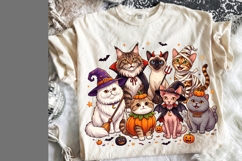 Halloween PNG, Halloween Cats PNG Product Image 2