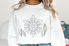Christmas Snowflakes Svg | Christmas svg | Shirt Svg Product Image 5