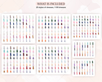 Mother of the Bride Clipart Bundle Portrait Creator Product Image 5