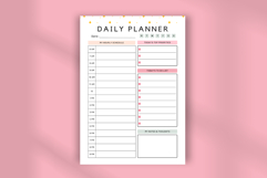 Aesthetic Daily Planner Template | Canva Editable Product Image 4
