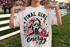 Coquette Girly Horror Lover PNG, Pink Spooky Vibes PNG Product Image 5