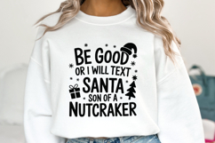 Be Good or I will text Santa Svg | Christmas svg | Shirt Svg Product Image 5