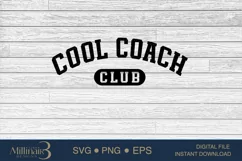 TCool Coach Club Sport SVG PNG Sublimation|Football Game Day Product Image 5