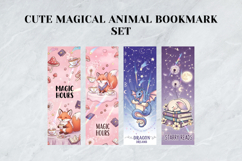 Cute Magical Animal Bookmark Set,Whimsical Fantasy Creatures Product Image 5