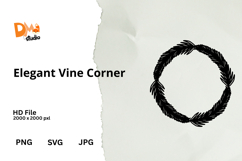 Elegant Vine Corner Product Image 1