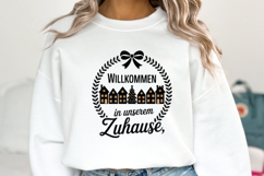 Willkommen in Unserem Zuhause Svg | Christmas | Shirt Svg Product Image 5