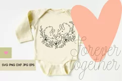 Family SVG - Newborn SVG, Family Round Sign Product Image 5