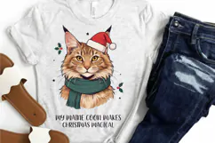 Maine Coon Christmas PNG, My Maine Coon Makes Christmas Product Image 3