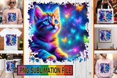 LUMINOUS TOTE BAG Art Ideas, Cat Product Image 1