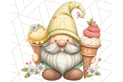 Summer Garden Gnomes Clipart PNG, Summer Country Gnomes Png Product Image 5