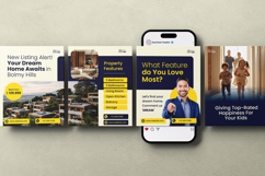 Navy Cream Real Estate - Instagram Carousel Product Image 5