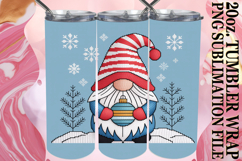 WHIMSICAL ESCAPES 20oz TUMBLER WRAP, Gnomes Product Image 1