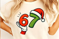 Christmas 67 PNG 6 7 PNG Santa Hands PNG, Christmas PNG Product Image 2