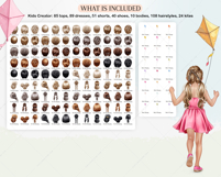Vacation with Mom Clipart Portrait Creator Product Image 5